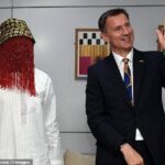 Anas and Chancellor of the Exchequer Jeremy Hunt