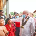 President Lula said what he saw in Roraima state amounted to "genocide"