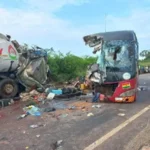 Several lives were lost in the accident at Gomoa Okyereko in the Central Region in May 2023