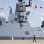 South Africa carried out military exercises with Russia and China earlier this year