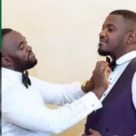 Fred Nuamah (left) decided to step down to keep his friendship with Dumelo (right)