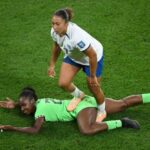 Lauren James stamped on Michelle Alozie