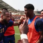 Bebe (left) made his Cape Verde debut in 2022 having previously represented Portugal at youth level