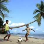 Coastal Gabon is home to many beaches